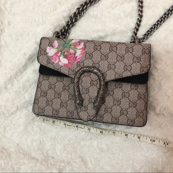 Painted Floral Handbag - Picture 7 of 8